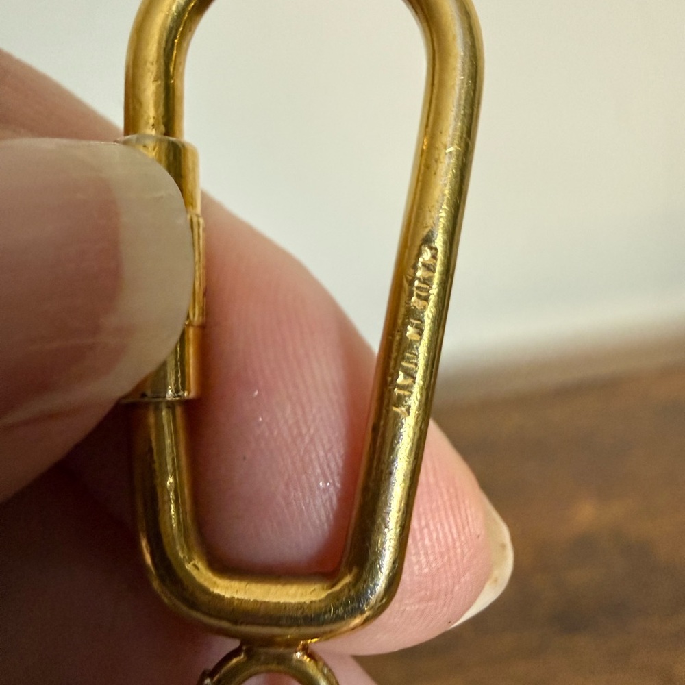 Celine Vintage Carriage Keychain - Picture 5 of 5